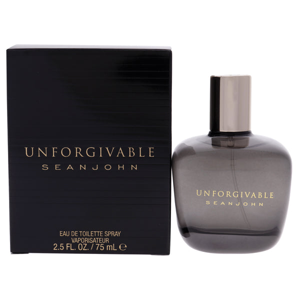 Sean John Unforgivable by Sean John for Men - 2.5 oz EDT Spray