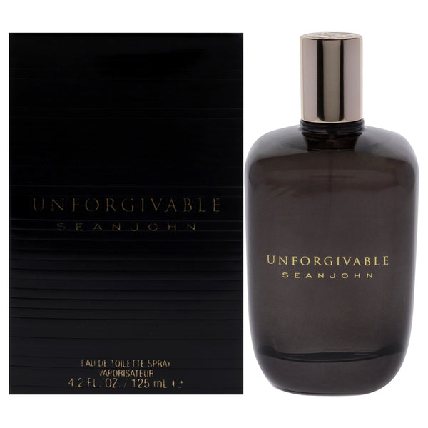 Sean John Unforgivable by Sean John for Men - 4.2 oz EDT Spray