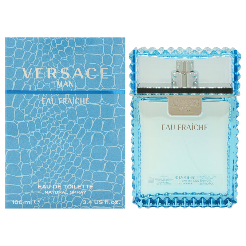 Versace Versace Man Eau Fraiche by Versace for Men - 3.4 oz EDT Spray