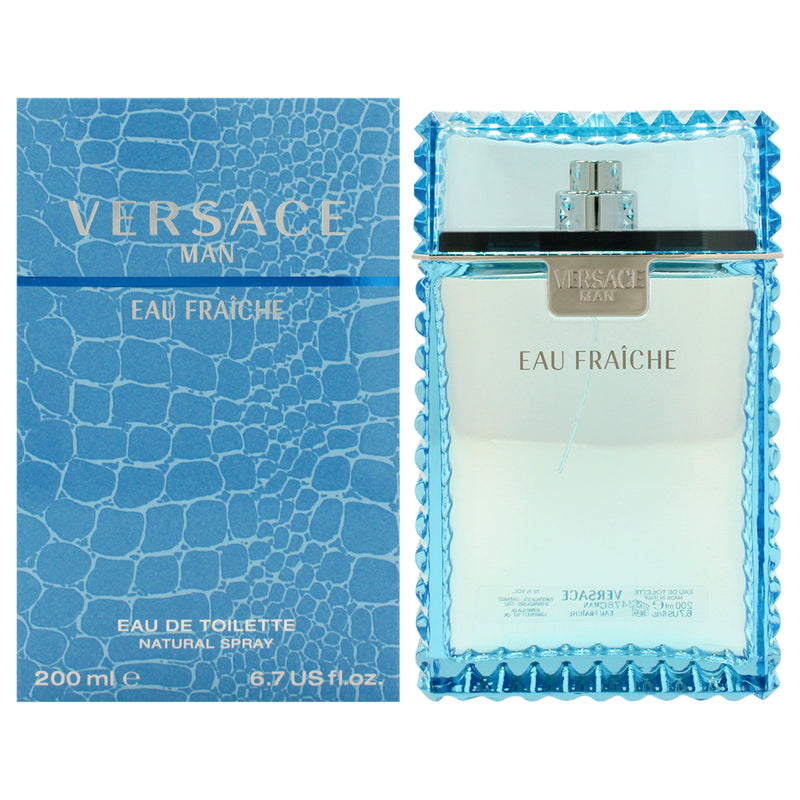 Versace Versace Man Eau Fraiche by Versace for Men - 6.7 oz EDT Spray