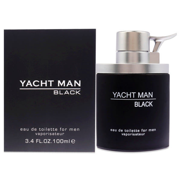 Myrurgia Yacht Man Black by Myrurgia for Men - 3.4 oz EDT Spray