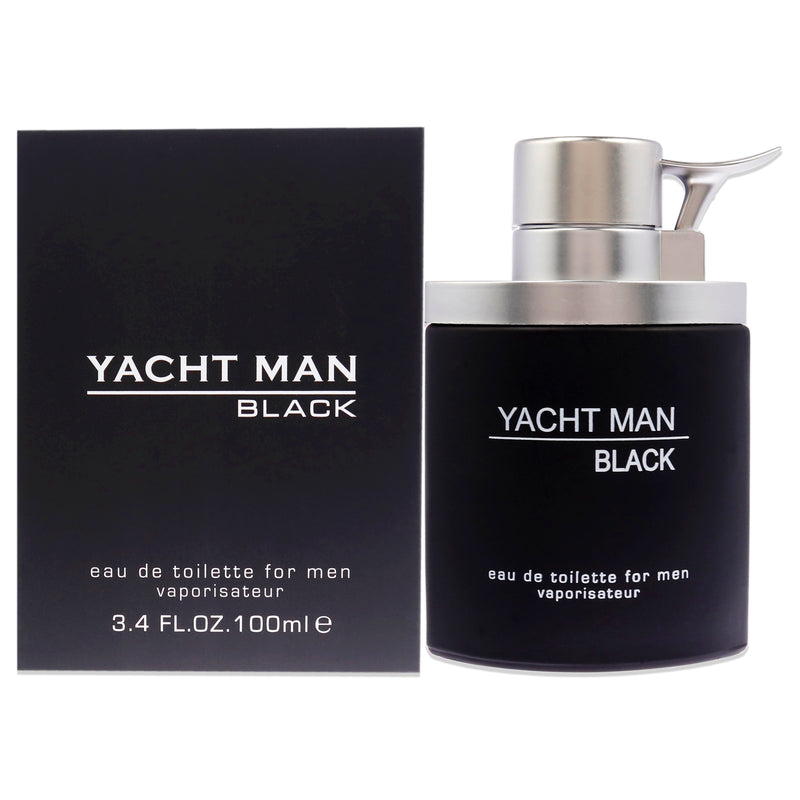 Myrurgia Yacht Man Black by Myrurgia for Men - 3.4 oz EDT Spray