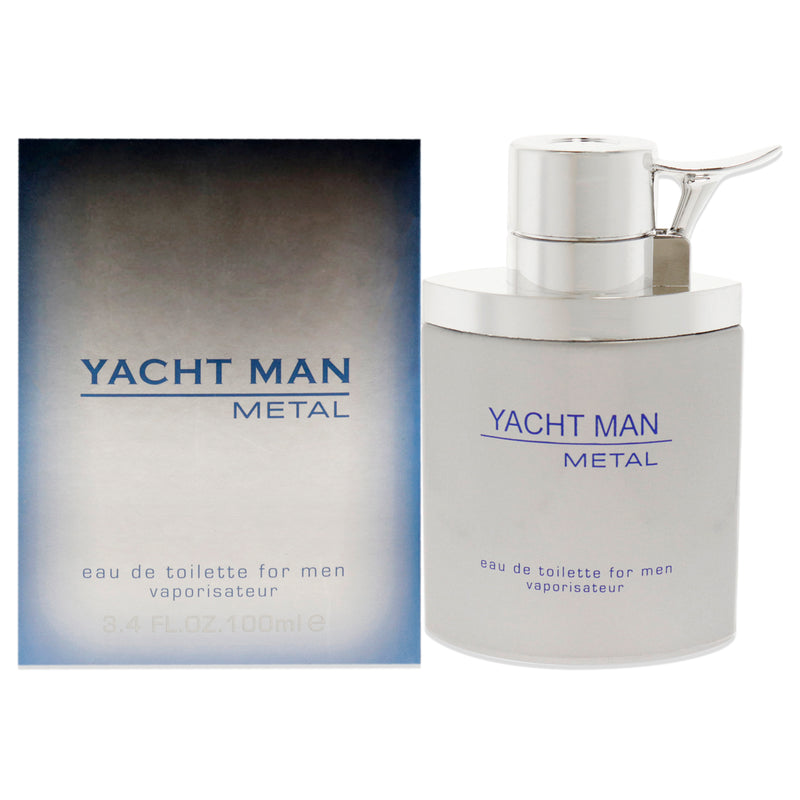 Myrurgia Yacht Man Metal by Myrurgia for Men - 3.4 oz EDT Spray