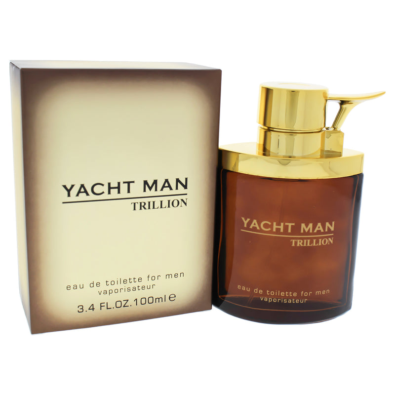 Myrurgia Yacht Man Trillion by Myrurgia for Men - 3.4 oz EDT Spray