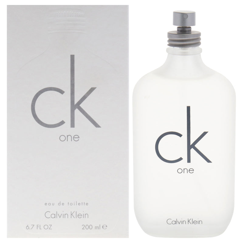 Calvin Klein CK One by Calvin Klein for Unisex - 6.7 oz EDT Spray