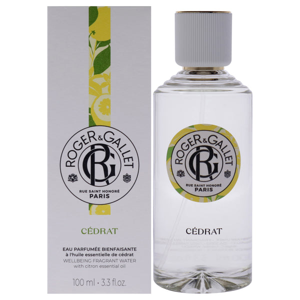 Roger & Gallet Citron by Roger & Gallet for Unisex - 3.3 oz Fragrant Water Spray