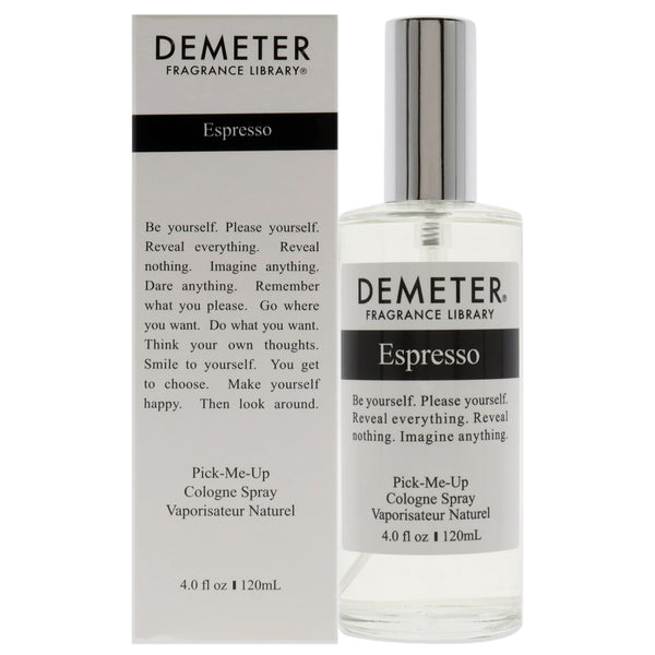 Demeter Espresso by Demeter for Unisex - 4 oz Cologne Spray