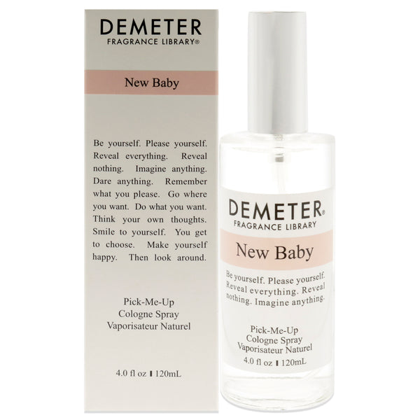 Demeter New Baby by Demeter for Unisex - 4 oz Cologne Spray