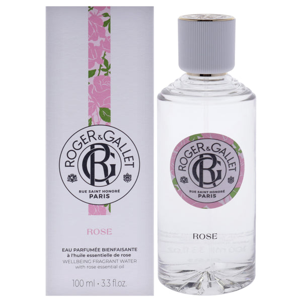 Roger & Gallet Rose by Roger & Gallet for Unisex - 3.3 oz Fragrant Water Spray