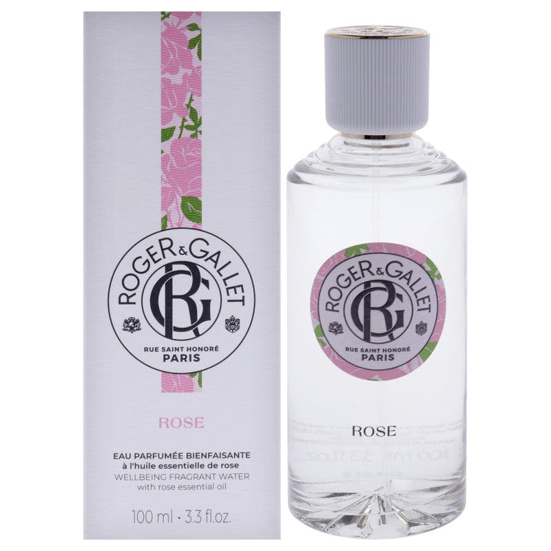 Roger & Gallet Rose by Roger & Gallet for Unisex - 3.3 oz Fragrant Water Spray