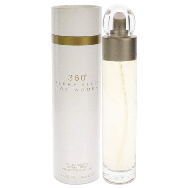 Perry Ellis 360 by Perry Ellis for Women - 3.4 oz EDT Spray