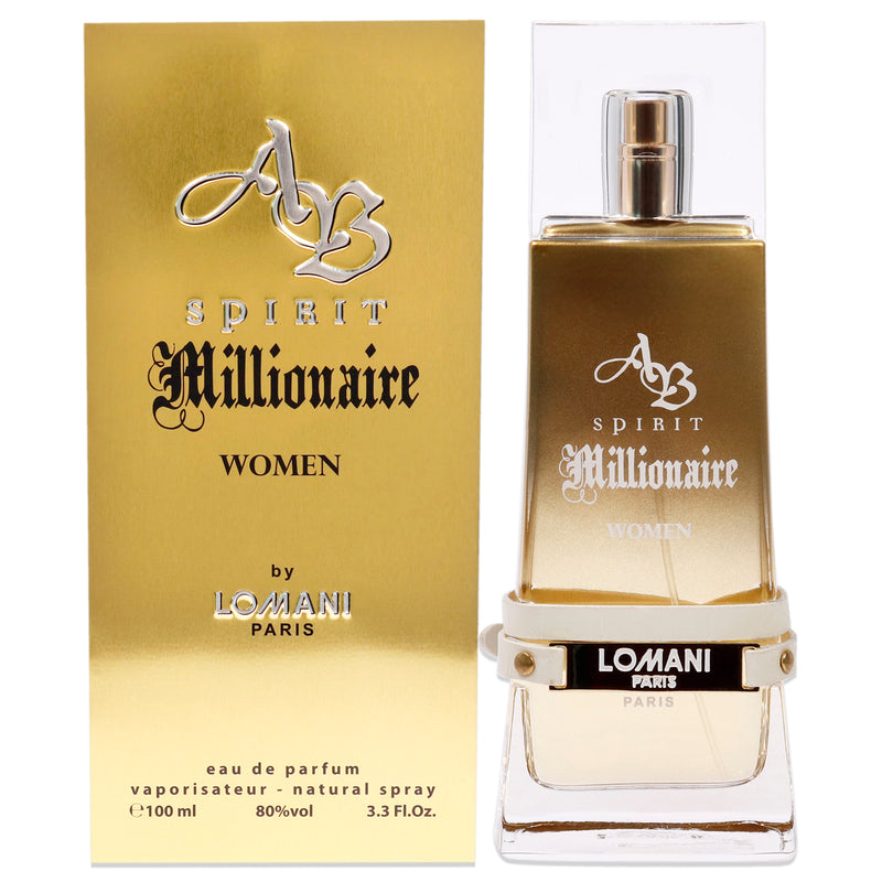 Lomani AB Spirit Millionaire by Lomani for Women - 3.3 oz EDP Spray