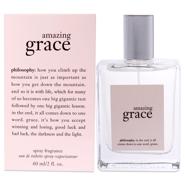 Philosophy Amazing Grace by Philosophy for Women - 2 oz EDT Spray