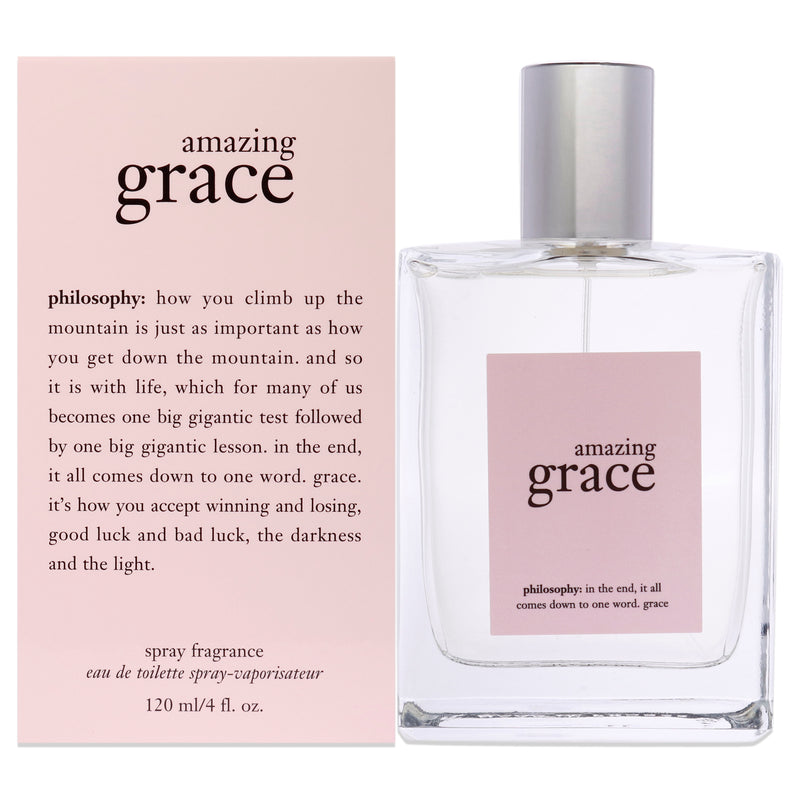 Philosophy Amazing Grace by Philosophy for Women - 4 oz EDT Spray