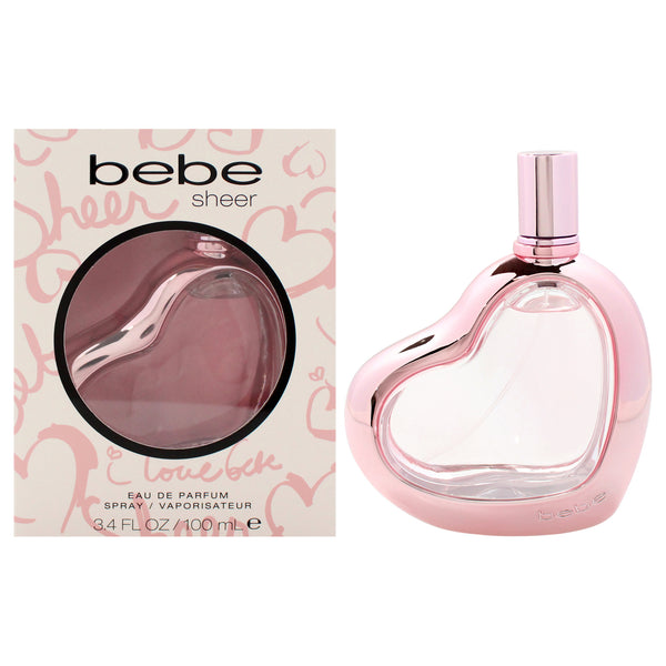 Bebe Bebe Sheer by Bebe for Women - 3.4 oz EDP Spray