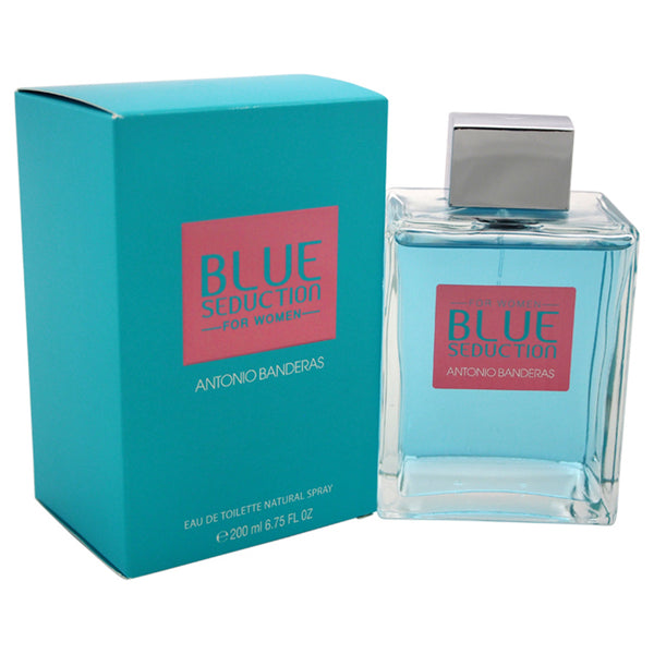 Antonio Banderas Blue Seduction by Antonio Banderas for Women - 6.8 oz EDT Spray