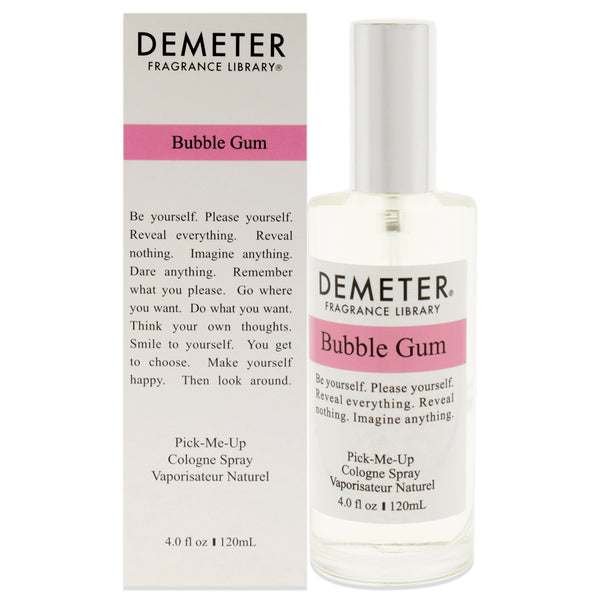 Demeter Bubble Gum by Demeter for Women - 4 oz Cologne Spray