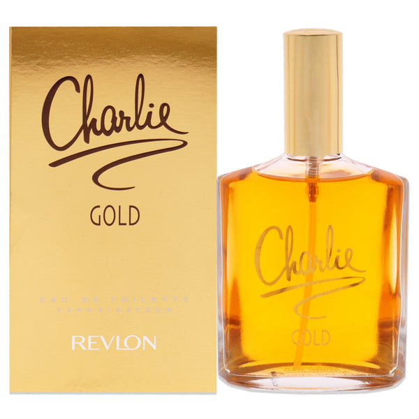 Revlon Charlie Gold by Revlon for Women - 3.4 oz EDT Spray