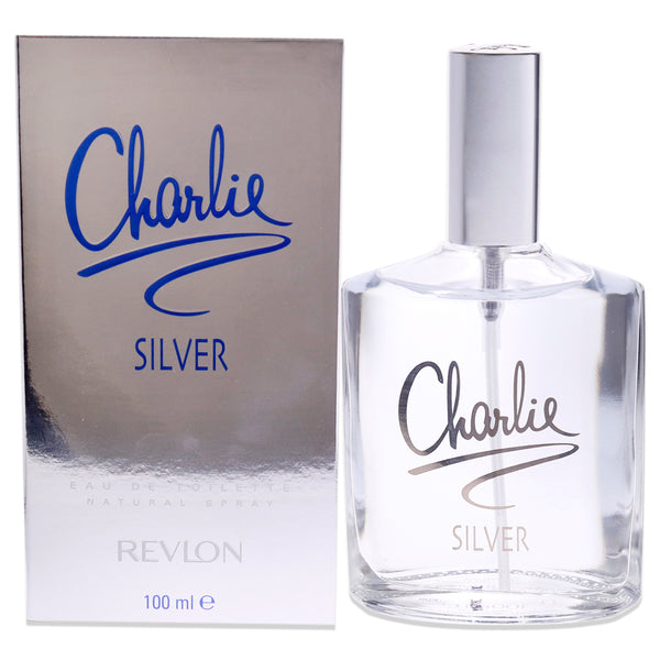 Revlon Charlie Silver by Revlon for Women - 3.4 oz EDT Spray