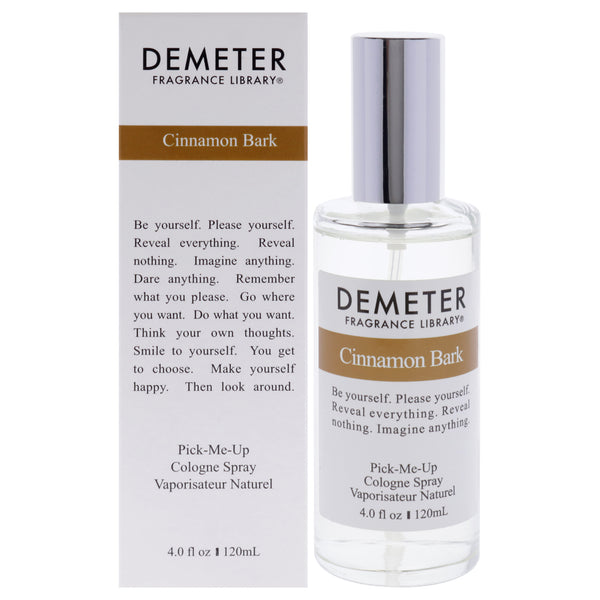 Demeter Cinnamon Bark by Demeter for Women - 4 oz Cologne Spray