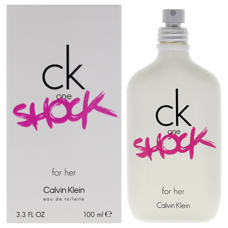 Calvin Klein CK One Shock For Her by Calvin Klein for Women - 3.4 oz EDT Spray