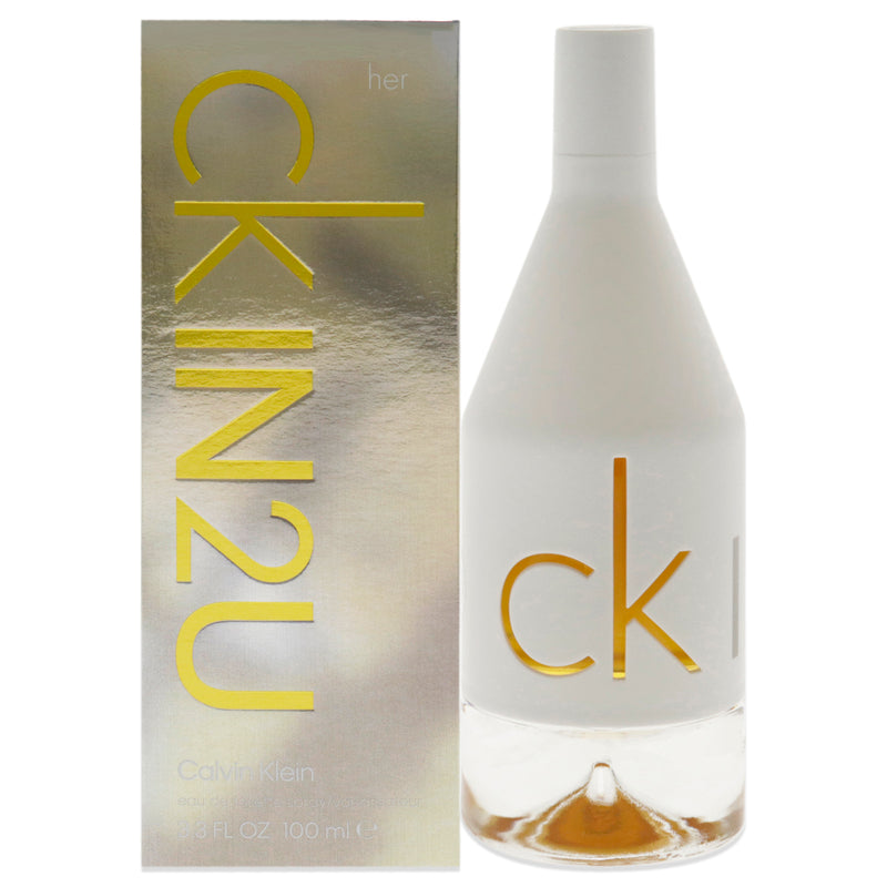 Calvin Klein CKIN2U by Calvin Klein for Women - 3.3 oz EDT Spray