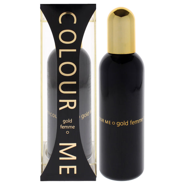 Milton Lloyd Colour Me - Gold Femme by Milton Lloyd for Women - 3.4 oz EDP Spray