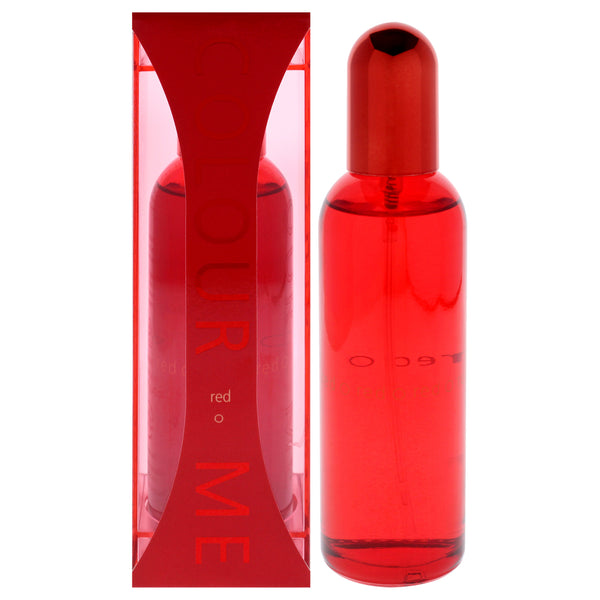 Milton Lloyd Colour Me - Red by Milton Lloyd for Women - 3.4 oz EDP Spray