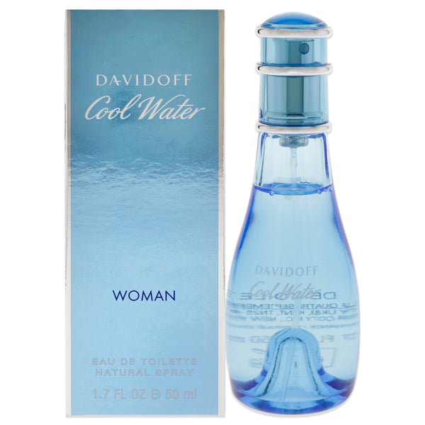 Davidoff Cool Water by Davidoff for Women - 1.7 oz EDT Spray