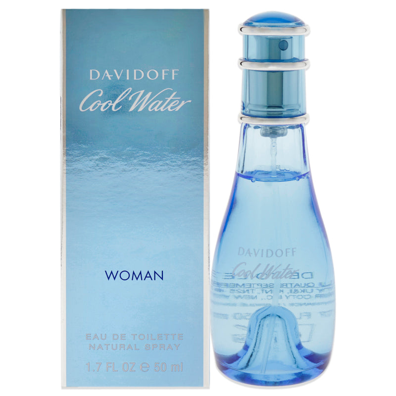 Davidoff Cool Water by Davidoff for Women - 1.7 oz EDT Spray