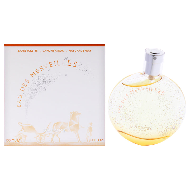 Hermes Eau Des Merveilles by Hermes for Women - 3.3 oz EDT Spray