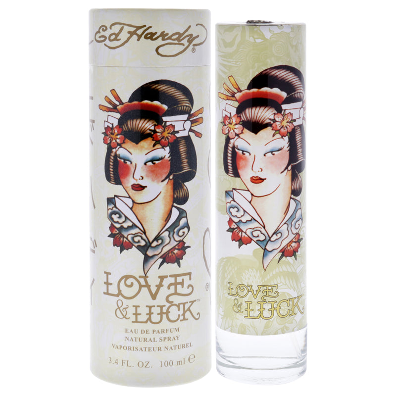 Christian Audigier Ed Hardy Love and Luck by Christian Audigier for Women - 3.4 oz EDP Spray