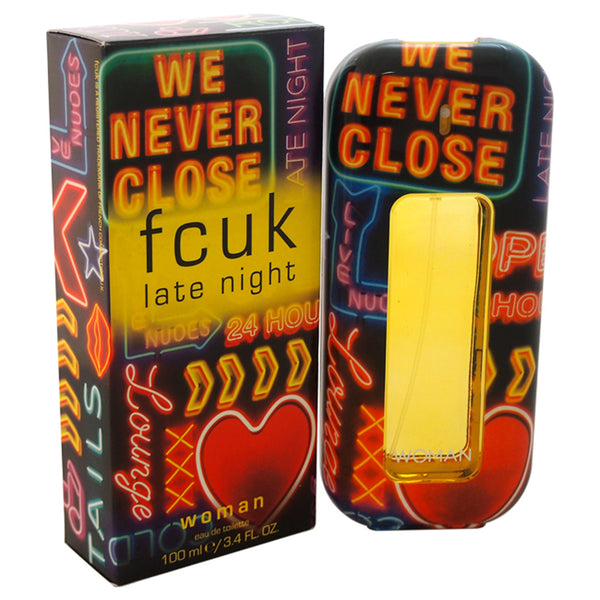 French Connection UK Fcuk Late Night by French Connection UK for Women - 3.4 oz EDT Spray