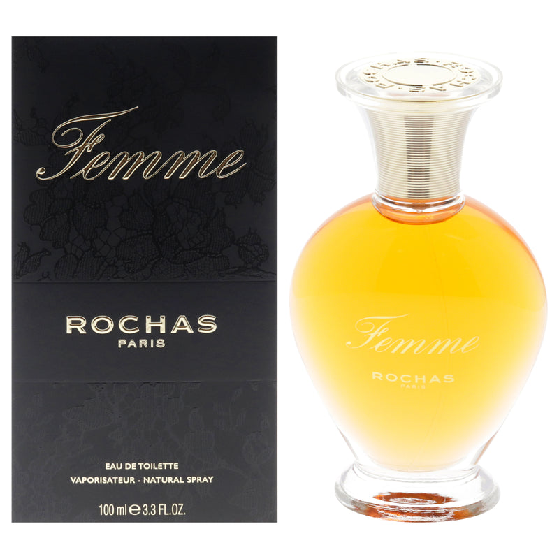Rochas Femme Rochas by Rochas for Women - 3.3 oz EDT Spray