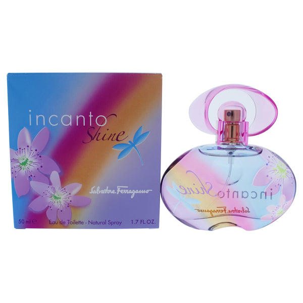 Salvatore Ferragamo Incanto Shine by Salvatore Ferragamo for Women - 1.7 oz EDT Spray