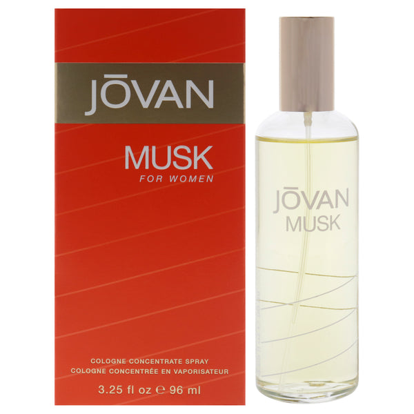 Jovan Jovan Musk by Jovan for Women - 3.25 oz Cologne Concentrate Spray