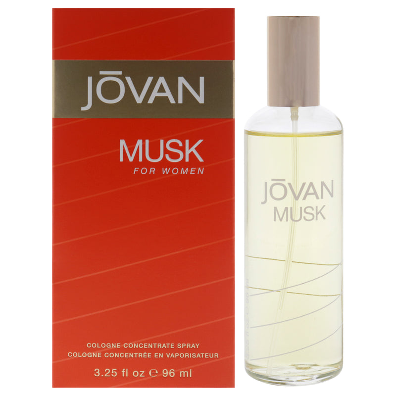 Jovan Jovan Musk by Jovan for Women - 3.25 oz Cologne Concentrate Spray