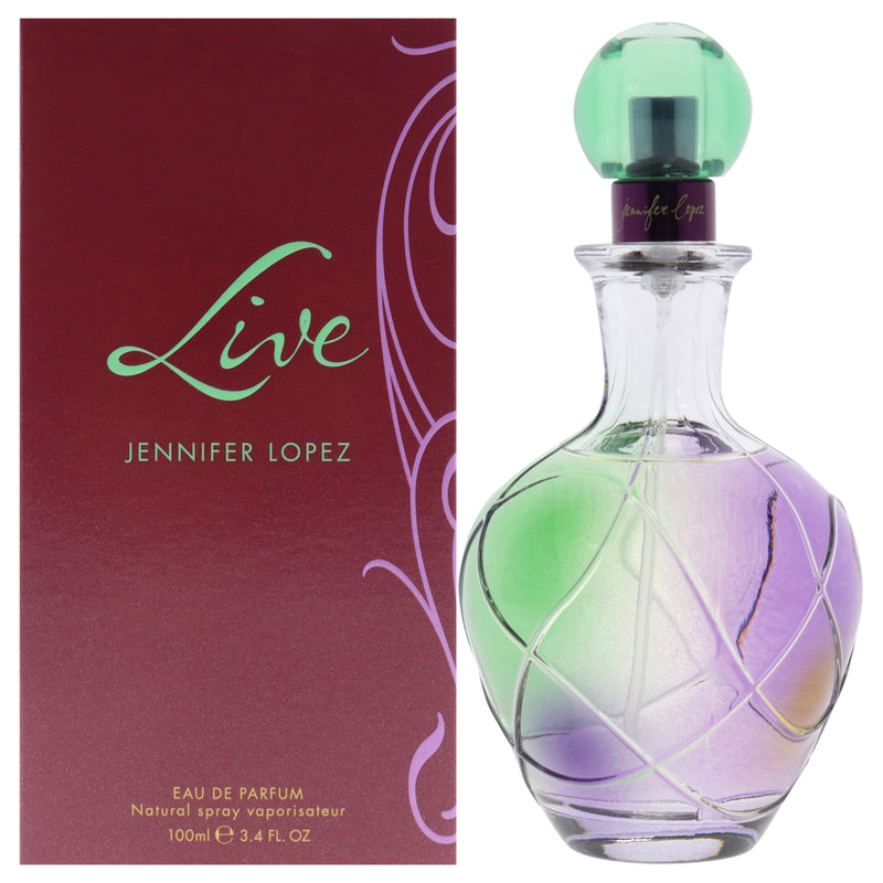 Jennifer Lopez Live by Jennifer Lopez for women - 3.4 oz EDP Spray