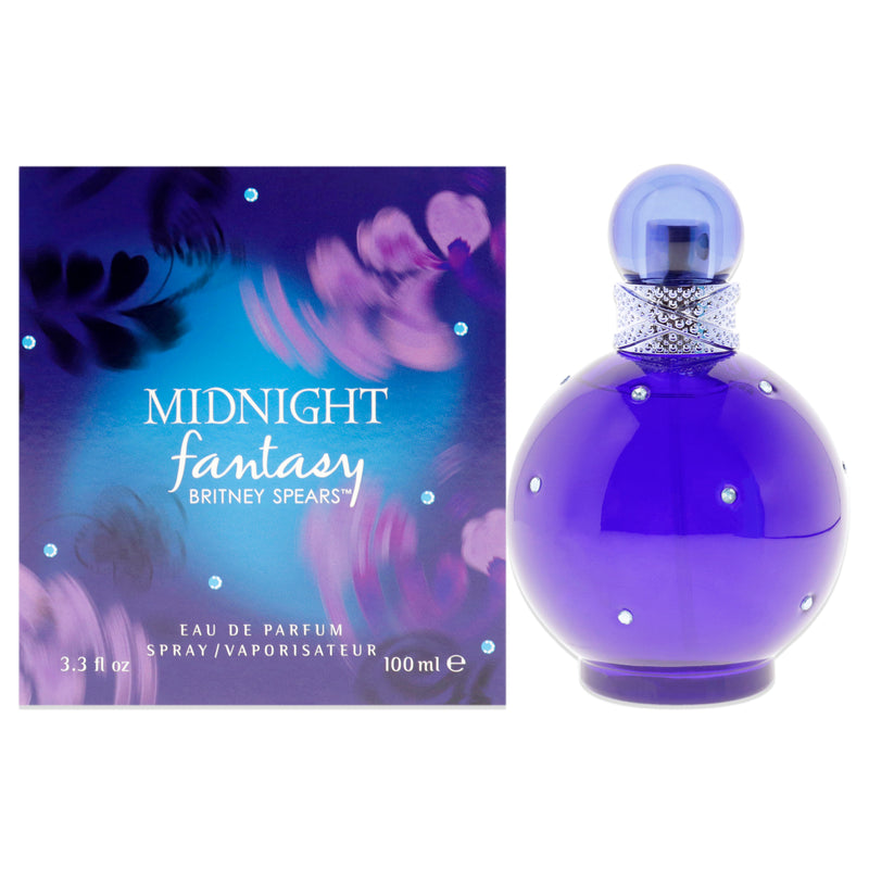Britney Spears Midnight Fantasy by Britney Spears for Women - 3.3 oz EDP Spray