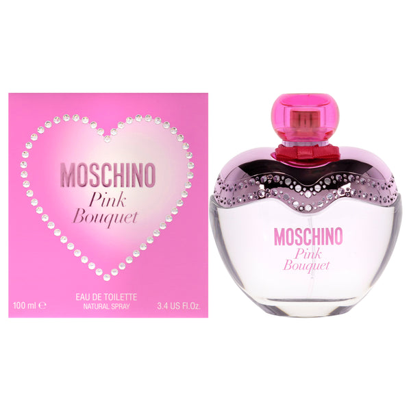 Moschino Pink Bouquet by Moschino for Women - 3.4 oz EDT Spray