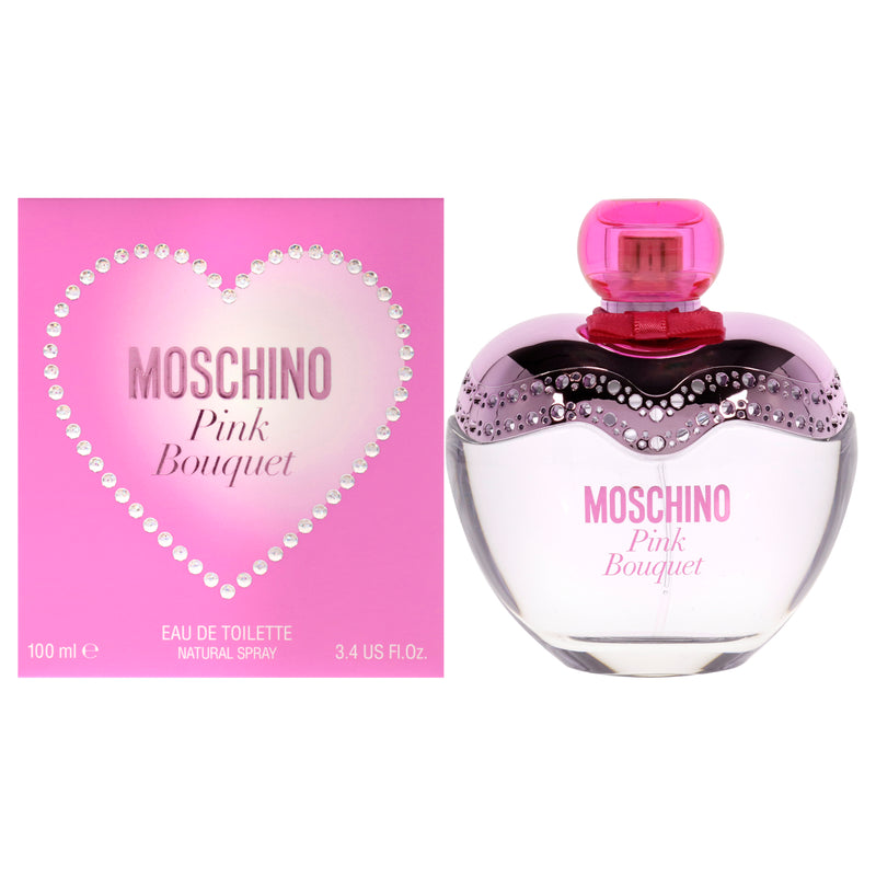 Moschino Pink Bouquet by Moschino for Women - 3.4 oz EDT Spray