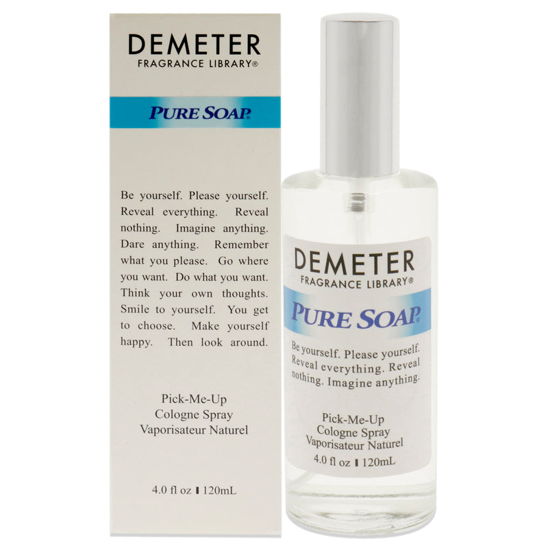 Demeter Pure Soap by Demeter for Women - 4 oz Cologne Spray