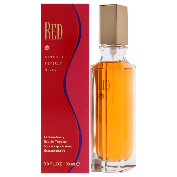 Giorgio Beverly Hills Red by Giorgio Beverly Hills for Women - 3 oz EDT Spray
