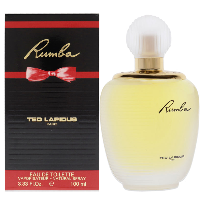 Ted Lapidus Rumba by Ted Lapidus for Women - 3.33 oz EDT Spray