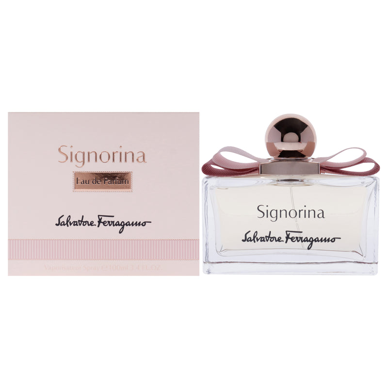 Salvatore Ferragamo Signorina by Salvatore Ferragamo for Women - 3.4 oz EDP Spray