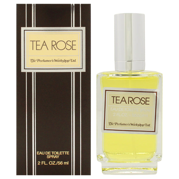 Perfumers Workshop Tea Rose by Perfumers Workshop for Women - 2 oz EDT Spray