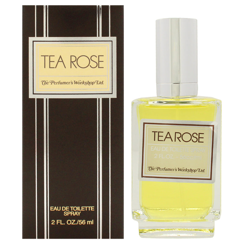 Perfumers Workshop Tea Rose by Perfumers Workshop for Women - 2 oz EDT Spray