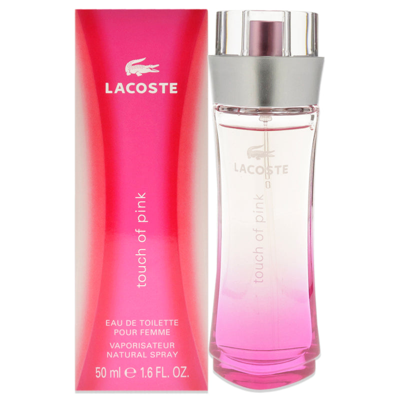 Lacoste Touch of Pink by Lacoste for Women - 1.6 oz EDT Spray