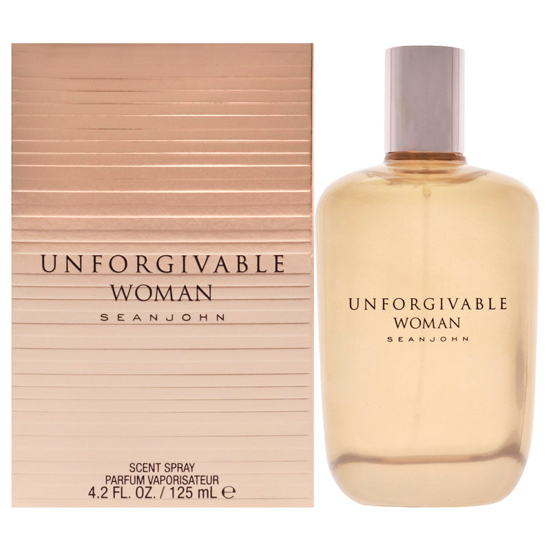 Sean John Unforgivable Woman by Sean John for Women - 4.2 oz Scent Spray