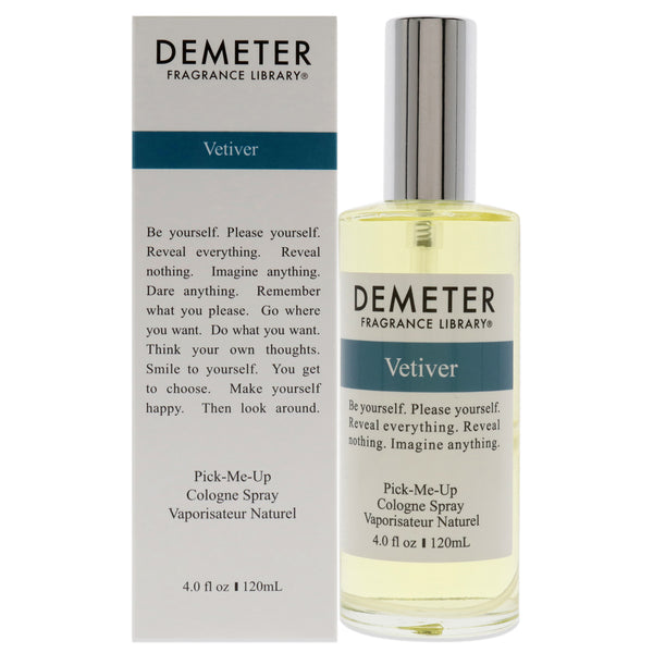Demeter Vetiver by Demeter for Women - 4 oz Cologne Spray